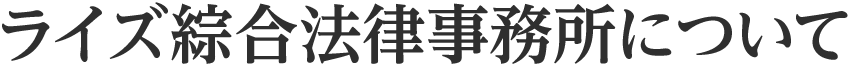 ライズ綜合法律事務所について